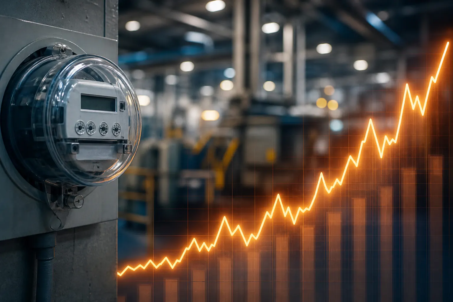 Rosnące koszty energii w przemyśle